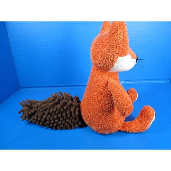 Jellycat London Medium Noodle Fox Plush 12" Orange Stuffed Animal w/Tag - Picture 6 of 8